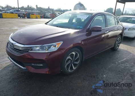 2016 Honda Accord Ex-L from USA, damaged, VIN 1HGCR2F87GA244679